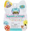 Squishmallows Squish-a-longs Buste a Sorpresa, 2 mini squish 1 anello, 40 personaggi da collezione, serie 1