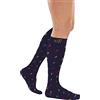 SOLIDEA Gambaletti BLU NAVY unisex SOCKSFORYOU BAMBOO FLASH Calze a compressione graduata 18/24 mmHg Art. 0610A4 Size L