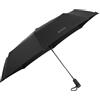HUGO BOSS ombrello Double B Pocket Umbrella Black & Gun nero