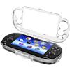 TNP Products TNP Custodia rigida trasparente per PS Vita 1000 - Cover protettiva trasparente per Sony PSV 1000, custodia trasparente per PSVita PCH 1000, protezione a scatto con display trasparente