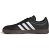 Adidas Uomo VL Court Base Shoes, Ftwr White/Dark Blue/Orbit Grey, 43 1/3 EU