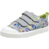 Clarks Boy's City Vibe K Sneaker, Grigio, 29.5 EU