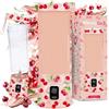 BlendyGo Frullatore portatile mini frullatore elettrico BlendyGo 3 usb ricaricabile tritatutto elettrico frullo piccolo blender smoothie maker trita ghiaccio e frutta congelata (Candy Cherry)