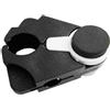 WUNZILO 1 Porta Bastone da Passeggio Porta Bastone di Colore Nero Che Fissa l'ausilio per la deambulazione al Tavolo, 5,2 * 4,7 cm, Supporto per Canna da Passeggio o Bastone, Accessori per bastoni