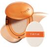 TIRTIR Fondotinta Mask Fit Ai Filter Cushion, Effetto Semi-Opaco, Finitura Semi Opaca, Fino A 72 Ore, Copertura Da Media A Totale, 0,63 Fl Oz (Confezione Da 1), 22N Shell Beige
