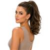 CAISHA 30cm Posticcio Per Capelli Helena Con Pinza Capelli Voluminoso Parrucche Donna Ondulato Miscela Marrone H59b
