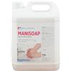 IMBALLAGGI 2000 - Sapone Liquido Mani Professionale 2 Saponi x 5kg Cremoso Delicato, Gel Sapone Mani Igienizzante Disinfettante Dermatologicamente Testato pH 5.5, Lavamani Ricarica Dispenser Industria