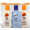 Malibu Sun Travel Essentials con crema solare e lozione doposole, SPF 30 e 50, confezione multipla, 3 x 100 ml