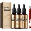 BASTOUR Gocce autoabbronzanti da bere, gocce da bere per abbronzare, Sunless Tanning Drops To Drink, Autoabbronzante Viso & Corpo Bio, Veloce Abbronzatura per tutti i tipi di pelle, 60ml (3 Bottiglia)