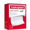 Leukoplast Soft White 10 Cerotti 6x10 cm per Pelli Sensibili Traspiranti con Tampone Assorbente a Bassa Aderenza