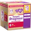 Pampers Quadri Progressi Mutandino XL 60 Pezzi