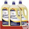 Lenor Professional Ammorbidente Concentrato, 600 Lavaggi (200 x 3), 12L (4L x 3), Brezza Estiva, Morbidezza Irresistibile e Freschezza Duratura, Per Bucato Professionale