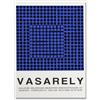 SSLDP LFHLI Manifesti della Mostra Victor Vasarely Illusion Art Pittura su Tela Victor Vasarely Illustrazione murale e Stampe Home Record 50x70cm Senza Cornice
