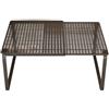 VRTYVEYBB Scaffale impilabile regolabile in metallo, scaffali espandibili, resistente, organizer per armadi da cucina, casa, camera da letto, ufficio, 27 x 27 x 22 cm, bianco, facile da montare (1