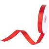 Doni Bomboniere Nastro Doppio Raso 15mm X 50 Metri per Confezionare Bomboneire Matrimonio Cresima Comunione Laurea Regali Compleanno Natale Decorazioni (15 mm - Rosso)