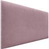 DHOME Testiera Imbottita Liscia in Tessuto Aqualine Altezza 70CM Spessore 4cm e 8cm per Parete Acustica Testiere Fonoassorbenti Letto Camera da Letto (Tessuto Salmone, 90cm, Spessore 4cm)