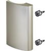 SOTECH Maniglia per porta balcone SEJA aspetto acciaio inox 82 x 52 x 20 mm Maniglia per portafinestra in alluminio