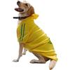 Eastlion Felpa Cane Grande Vestiti Cappotto Caldo Felpe con Cappuccio Maglione per Cucciolo di Cane Piccolo in Cotone Costumi Abbigliamento per Animali Domestici,Giallo 6XL