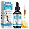 herlosfeel Integratore Articolazioni Cane 120ml, Glucosamina per Cani con Condroitina, MSM, Acido Ialuronico e Collagene Tipo II, Supporto Articolare Cane, Liquido per Cani di Piccola, Media e Grande Taglia