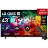 LG QNED AI MiniLED 43'' Serie QNED70B 43QNED70B6C, 4K, AI Magic Remote, 100% Volume colore, 3 HDMI, 20W, SMART TV 2026 GARANZIA ITALIA