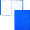 Raylu Paper Portalistino A5 con 20 Buste Trasparenti, Porta Listini in Polipropilene 100% Riciclabile, Portadocumenti per Ufficio e Scuola (A5, Blue, 20 Buste)