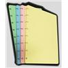 OY OY 200 Fogli colorati (50x4 col.) 90 gr. - Ricambio con fori a T Disc Bound Planner - Formato DIN A5 14,5 x 20,5 cm