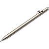 Generico Mini Penna in metallo - Titanio, Bolt Action Ballpoint | Classic, Signature Pen | Strumento di scrittura liscio portatile | Exquisito gadget da viaggio a punto solido per portachiavi, ufficio, scu