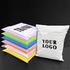 gorm 100 buste personalizzate per corriere, buste espresse, buste postali, autoadesive, per imballaggio, abbigliamento, piccole imprese, con logo personalizzato (35 x 45 cm)