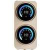xueqiaolian1006 Mini lavatrice a doppio serbatoio, lavatrice for biancheria intima portatile, modello da tavolo, LED touch(White Desktop)