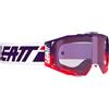 LEATT Maschera motocross Velocity 6.5 Iriz con doppia lente antifog e antiproiettile