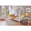 Inter Link Letto per bambini 90 x 200 cm Letto aggiuntivo Pino massiccio Funky Housebed Atossico Di facile manutenzione