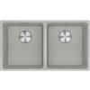 Franke Lavello da Incasso Fragranite 2 Vasche Sottotop 753 x 433 mm Maris Alluminio Franke MRG 120-35-35 125.0686.734 Sostituisce il 135.0665.824