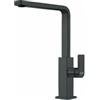 Franke Mythos - 115.0550.441 Miscelatore Cucina da Incasso Monocomando con canna girevole finitura Industrial black - black steel