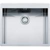 Franke Planar PPX 210-58 TL - 127.0203.469 Lavello da Incasso Semifilo - Filotop 1 Vasca Monovasca 512 x 580 mm Acciaio Inox