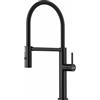 Franke Pescara Semi-Pro - 115.0741.721 Miscelatore Cucina da Incasso Monocomando con doccia mobile effetto spray e canna girevole Industrial black