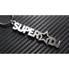 Super Stella Dj Disco Fantino Musica Portachiavi su Misura Acciaio Inox Regalo