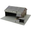 Sankei 1/220 Miniature Art Petit Bus Garage Paper Craft