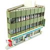 Sankei 1/150 Nostalgic Diorama Series Sharp-Angled Building A Paper Craft
