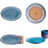 Starbucks Coffee Reserve Jimoto Made Plus Hagi Plate Pale Indigo Blue nuovo