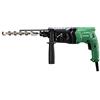 HIKOKI DH24PG2WSZ - Martillo ligero combinado SDS-Plus 2 posiciones 730W 2.7J 1050 rpm 3950 imp hasta 24 mm hormigón con maletín DH24PG2Z