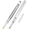 VEVOR 1 Paio di Guide per Cassetti a Estensione Completa, Capacità di Carico 226,8 kg, Guide per Cassetti con Bloccaggio, Cuscinetti a Sfera con Guida Scorrevole, 945 x 76 x 19,5 mm