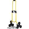 Svelt Carrello Saliscale Pieghevole in Acciaio - Ultra Compatto, Portata 70 Kg, Pedana Rinforzata, Ideale per Uso Domestico e Scale