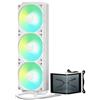 TRYX Dissipatore cpu a liquido Tryx Panorama SE ARGB 360mm Bianco [L-P360L-AM3M-G0W]