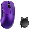 WL Mouse Mouse Wl Mouse Huan Gaming senza fili Ottico 750dpi Viola