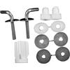 Duravit D-Code set cerniera per sedile WC, 0061391000, D-Code [WC > Ricambi WC]