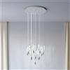 Eglo ALEMDINA lampada a sospensione LED, 15 luci, 390477, ALEMDINA [Lampade per Interni > Lampade a Sospensione]