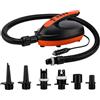 SkinStar Pompa elettrica SUP 20 PSI con display digitale, arresto automatico, collegamento 12 V, funzione di gonfiaggio e aspirazione, con 6 adattatori per SUP, kayak e gommoni