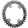 SkyjOy Monocorona MTB Corona for Bicicletta 96bcd Rotonda for da Montagna BCD 96mm 32/34/36/38T Parti della Piastra Corona Manovella for Bici(Round Red,30T)