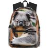 OAZCVBNN Hugging Tree Koala Print Zaino casual leggero impermeabile per viaggi quotidiani escursioni weekend fughe