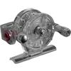 AMSLSIU Mulinello da pesca Baitcasting realizzato in plastica resistente che garantisce lunga durata e comfort durante la pesca. Mulinello da Baitcasting, Grigio, Piccolo